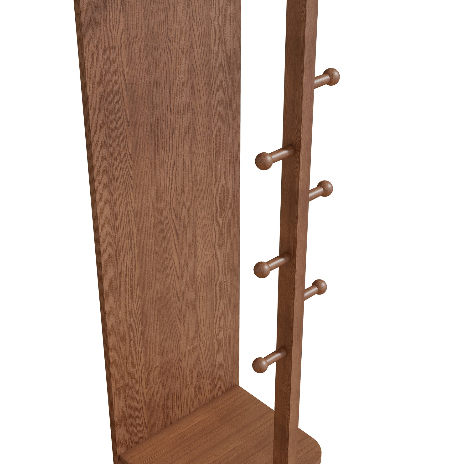 Full-body mirror, solid wood + rubber wood + glass, 19.6*68.8in(mirror width:15.7in) Large mirror-UH Decor-Default-Urbanheer