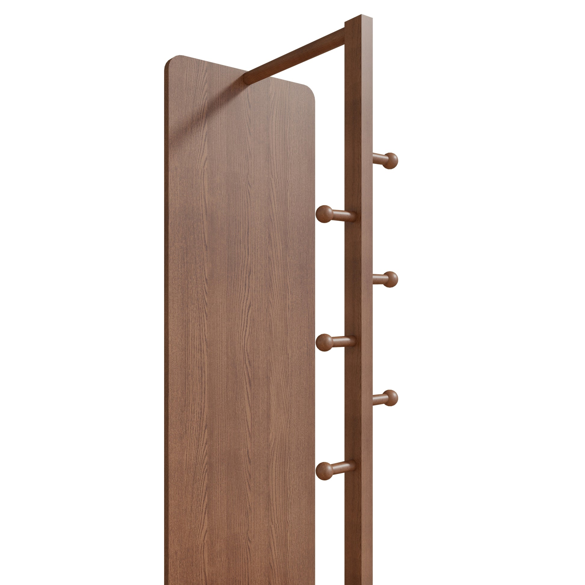 Full-body mirror, solid wood + rubber wood + glass, 19.6*68.8in(mirror width:15.7in) Large mirror-UH Decor-Default-Urbanheer