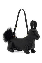 Fur Handbag With Chain-Bag-THOM BROWNE-os-Urbanheer