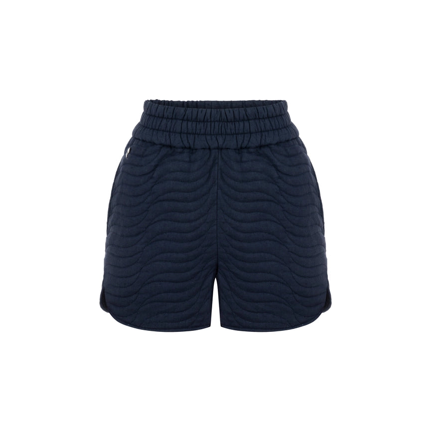 Future Ahead Quilted Short-Shorts-Dor Raw Luxury-XS-Navy-Urbanheer