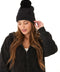 Fuzzy Knit Beanie