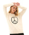 Fuzzy Knit Graphic Pullover