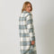 Fuzzy Plaid Long Coat Ivory Mix-Coat-Mystree-S-Ivory Mix-Urbanheer