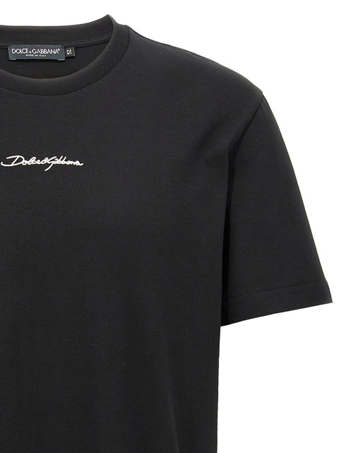 Dolce & Gabbana Logo Embroidery T-shirt