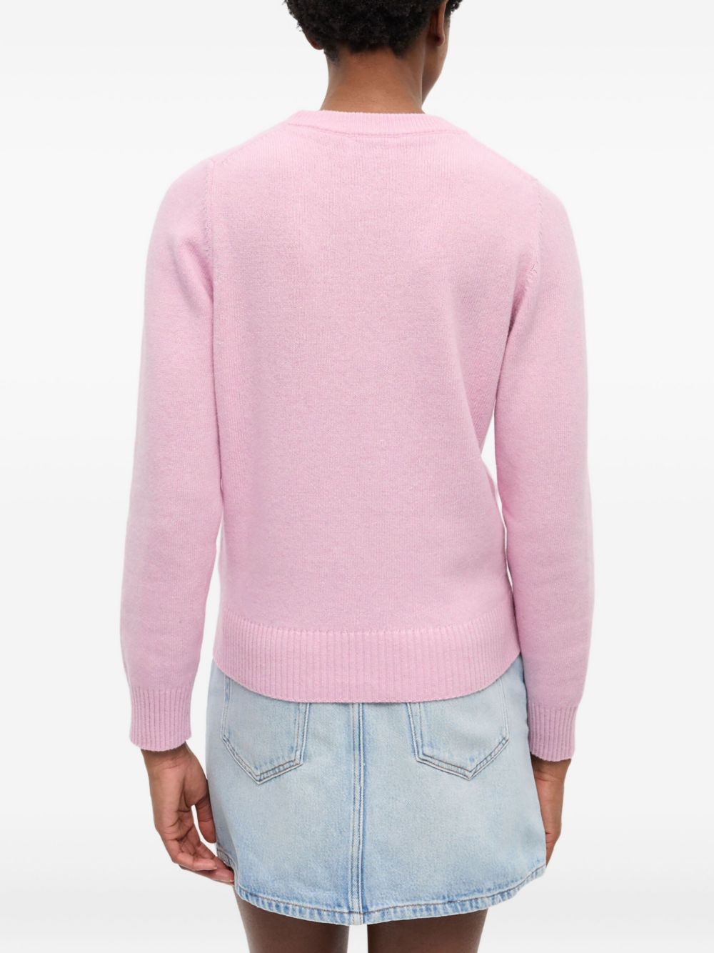 GANNI Sweaters Pink-Topwear-Ganni-L-Urbanheer