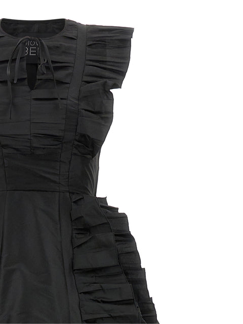 Giovanni Bedin Ruffle Train Dress