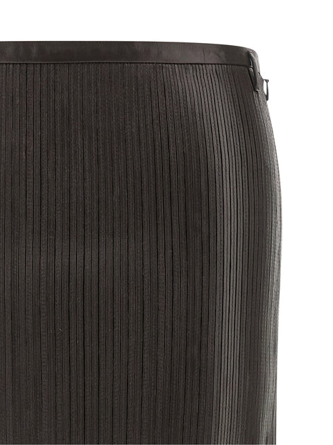 Tom Ford 3d Ribbed Skirt