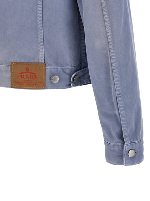 Prada Blouson Gabardine