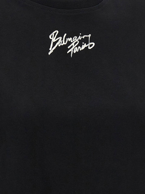 Balmain Cropped T-shirt