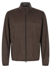 Herno Suede Effect Jacket
