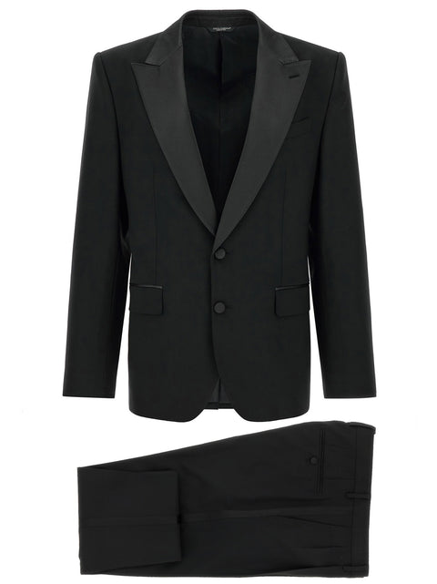 Dolce & Gabbana Sicilia Light Tuxedo Dress