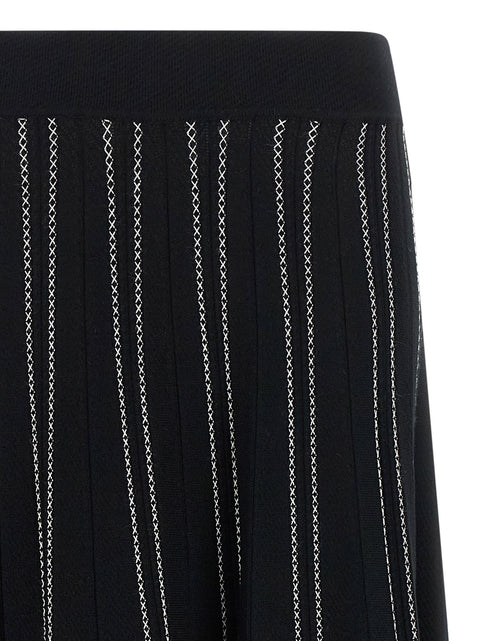 Elisabetta Franchi Origami Knit Skirt