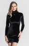 Black Retro Dress-Gianni Kavanagh-XS-BLACK-Urbanheer