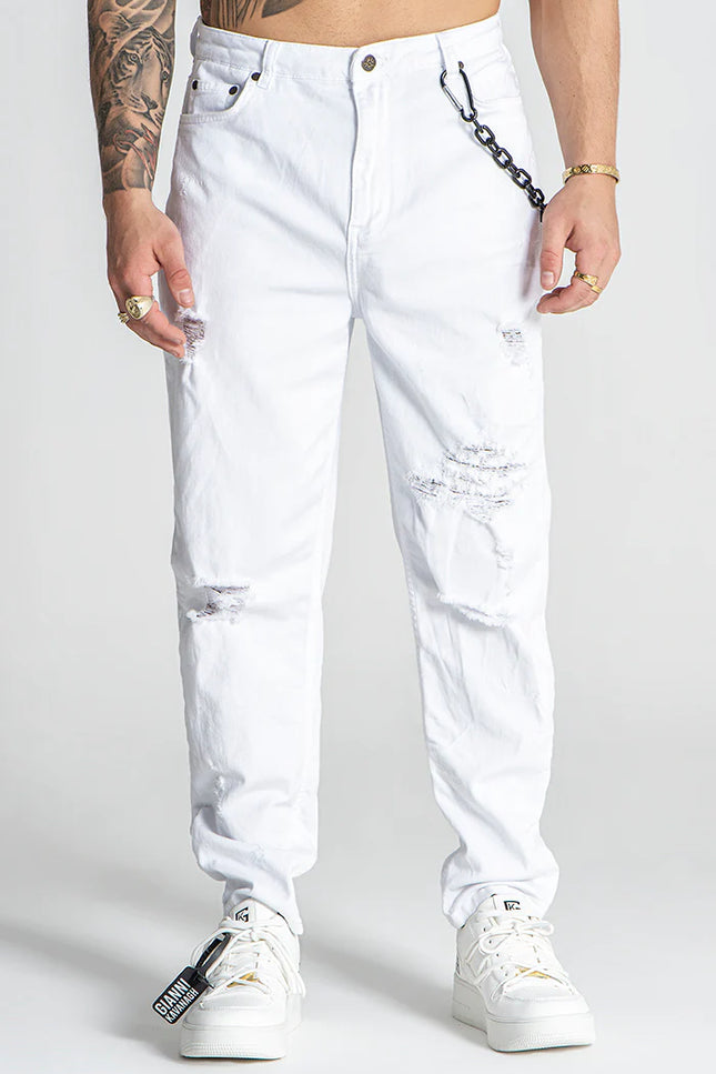 White Memory Carrot Ripped-Jeans-Gianni Kavanagh-XS-Urbanheer