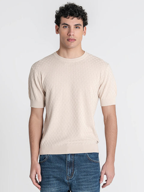 Squared Knit Tee