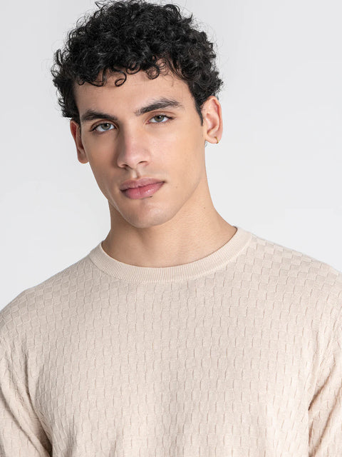 Squared Knit Tee
