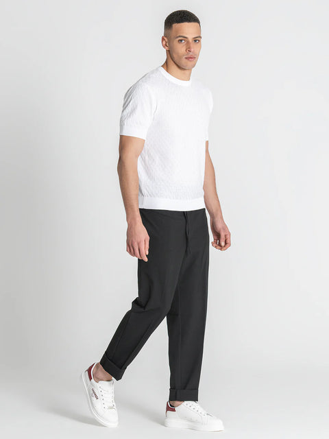 Squared Knit Tee
