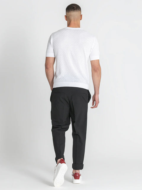 Squared Knit Tee
