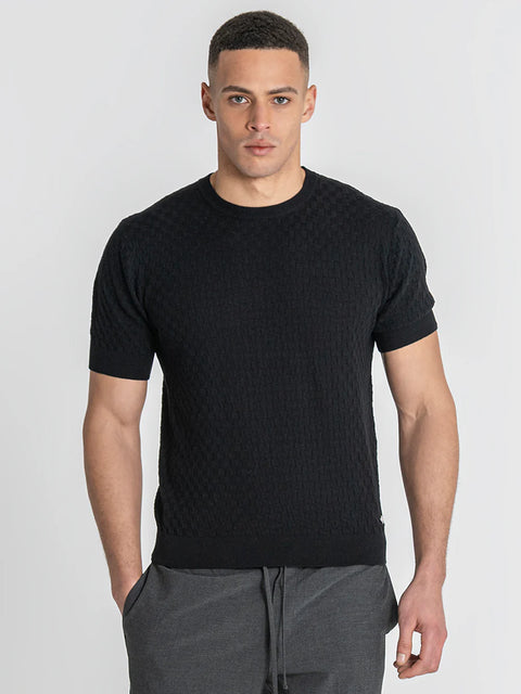 Squared Knit Tee