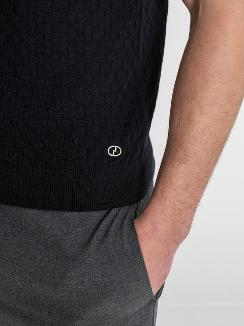 Squared Knit Tee