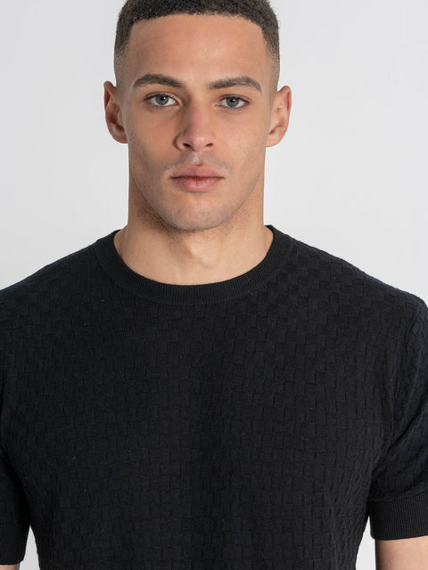 Squared Knit Tee