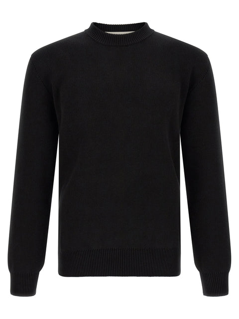 Golden Goose Ribbed Sweater With Logo