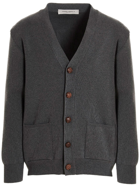 Golden Goose Logo Cardigan