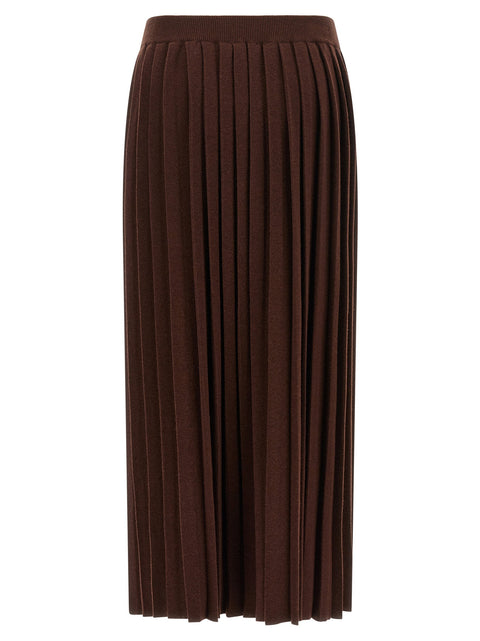 Fabiana Filippi Knitted Pleated Skirt