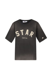 GOLDEN GOOSE T-shirts and Polos DARK GREY