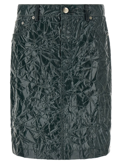 Marni Skirt With A Wrinkled Effect