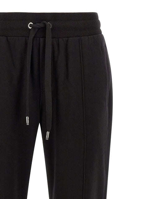 Dolce & Gabbana Logo Plaque Joggers