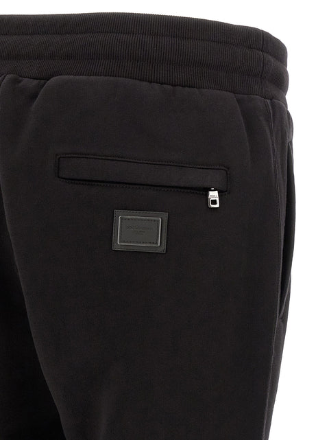 Dolce & Gabbana Logo Plaque Joggers