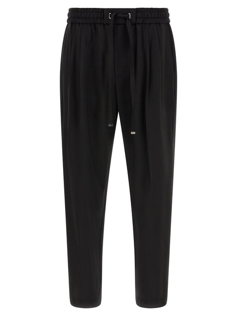 Dolce & Gabbana Wool Gabardine Joggers