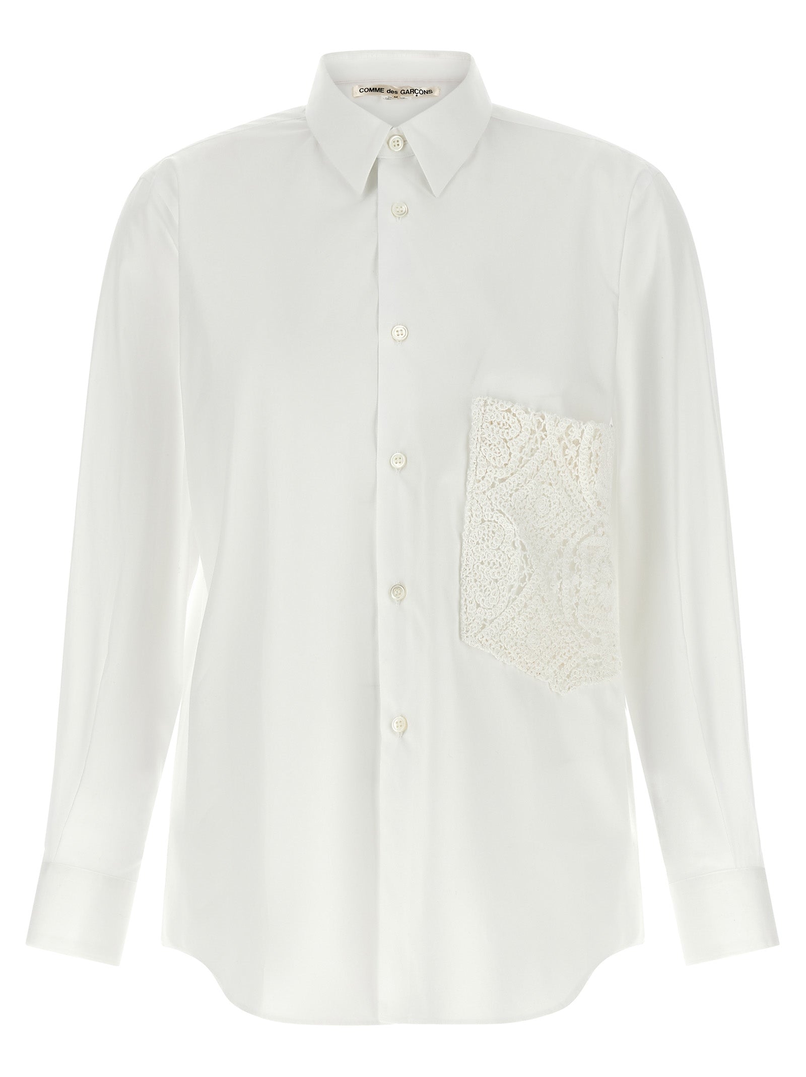 Comme Des Garcons Crochet Pocket Shirt