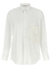Comme Des Garcons Crochet Pocket Shirt