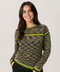 Desigual Green Top