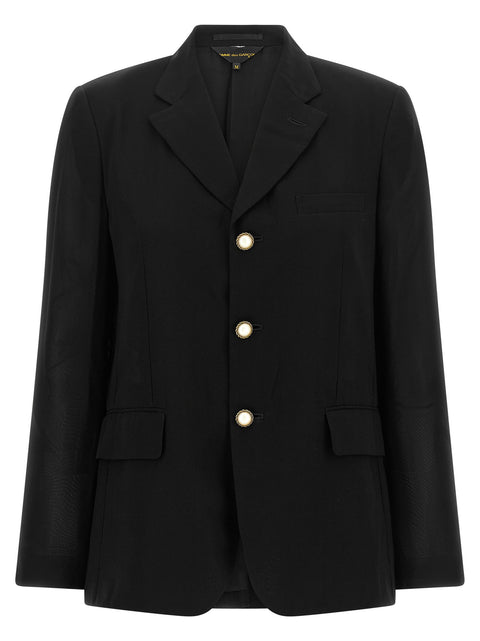 Comme Des Garcons Jewel Buttons Blazer