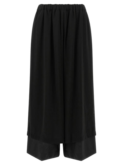 Comme Des Garcons Double Layer Trousers