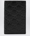 GUCCI Black GG Emblem vertical card holder