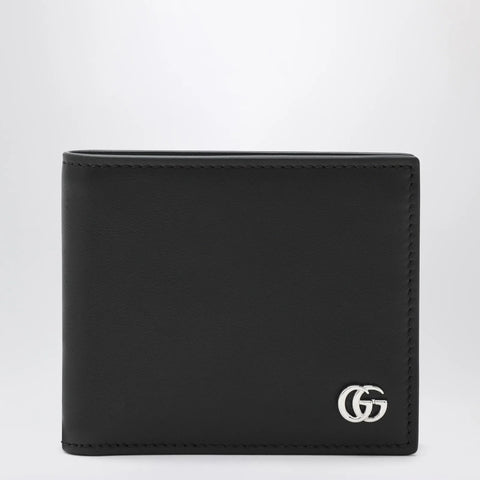 GUCCI Black GG Marmont Bi-Fold Wallet
