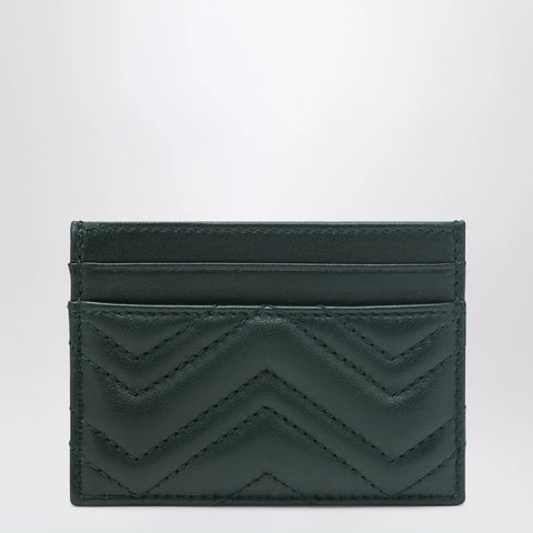 GUCCI Black GG Marmont card holder