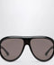 GUCCI Black aviator sunglasses