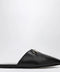 GUCCI Black leather mules with Horsebit