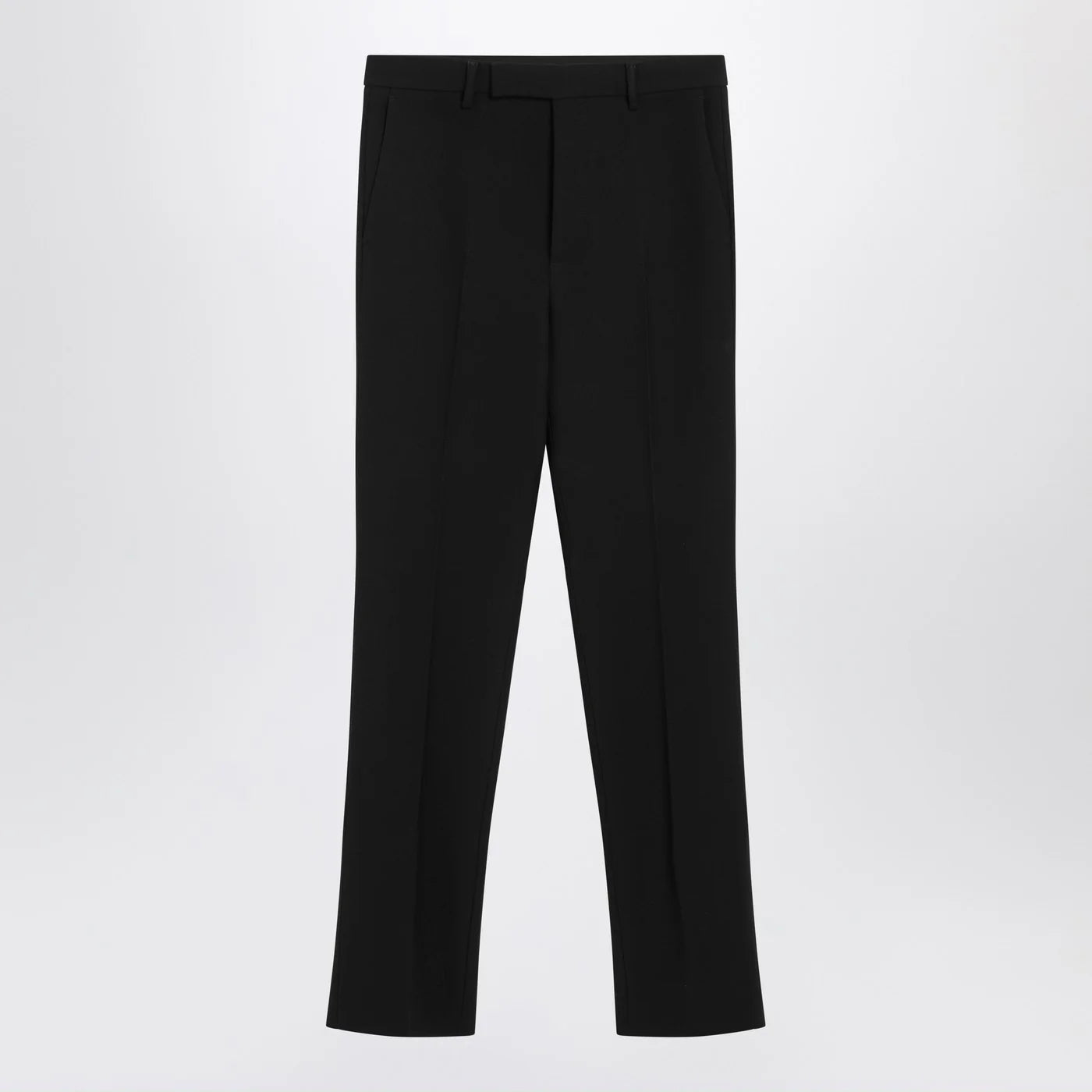 GUCCI Black skinny wool trousers