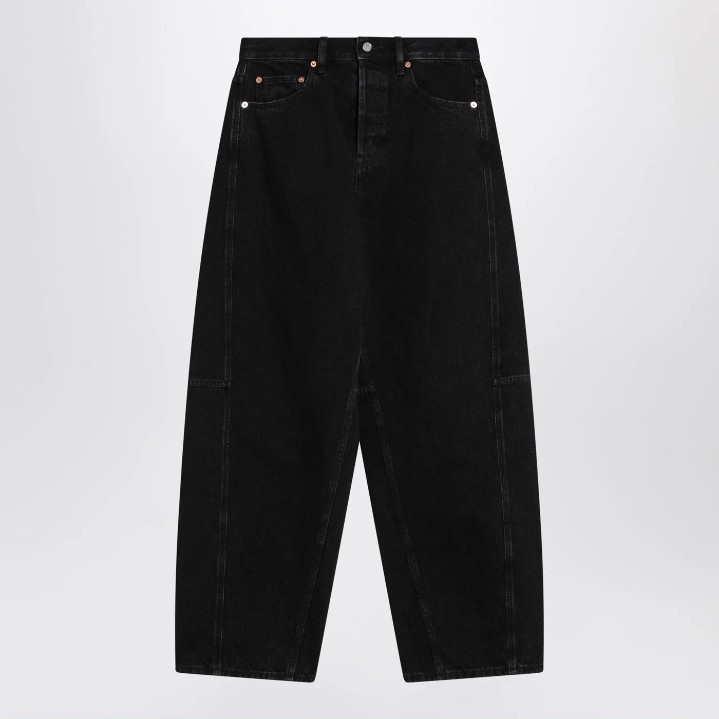 GUCCI Black wide-leg jeans