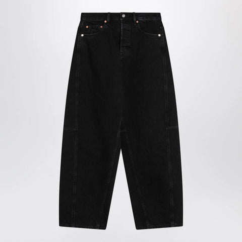 GUCCI Black wide-leg jeans