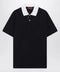 GUCCI Blue stretch cotton piqué polo shirt