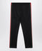 GUCCI Dark blue technical jersey track pants