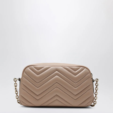 GUCCI GG Marmont small Camera Bag in blush beige