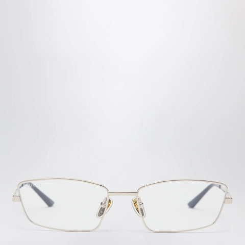 GUCCI Gold-Tone Metal Frame Glasses